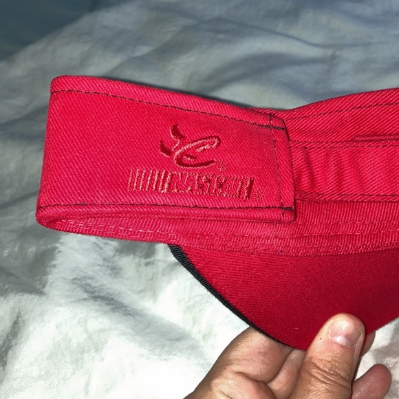 Preowned Kasey Khane #9 Sun Visor Hat Made by Chase Authentics. - Picture 6 of 6